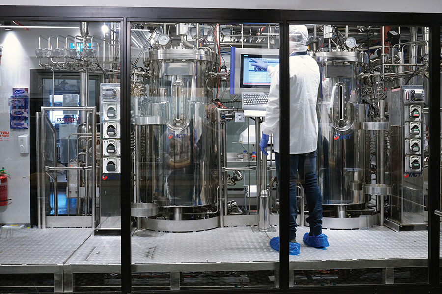 Person using Believer Bioreactors