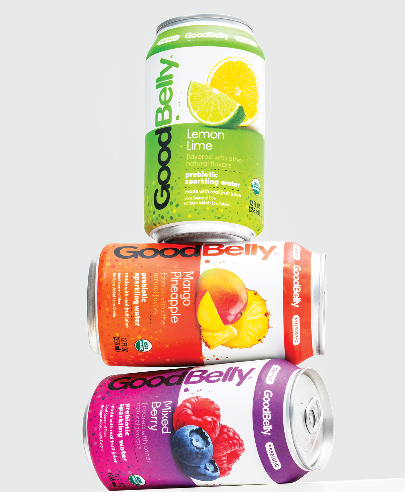 GoodBelly Prebiotic Sparkling Waters