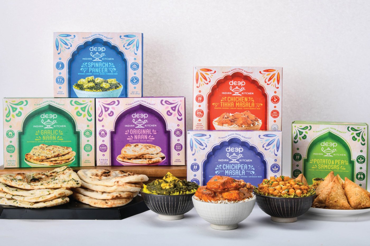 Deep Indian Kitchen frozen foods