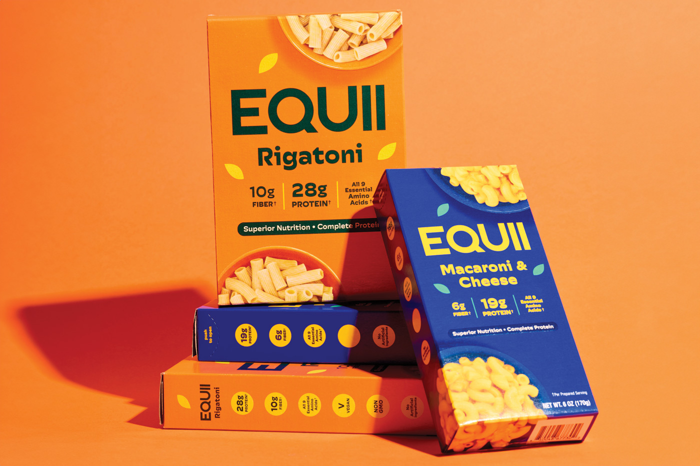 EQUII Rigatoni and Mac & Cheese