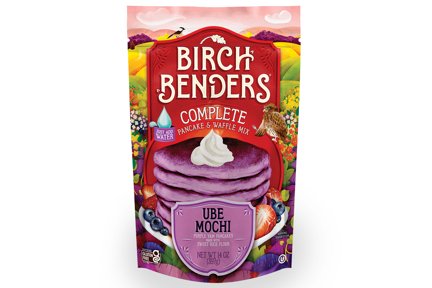 Birch Benders Ube Mochi Pancake & Waffle Mix