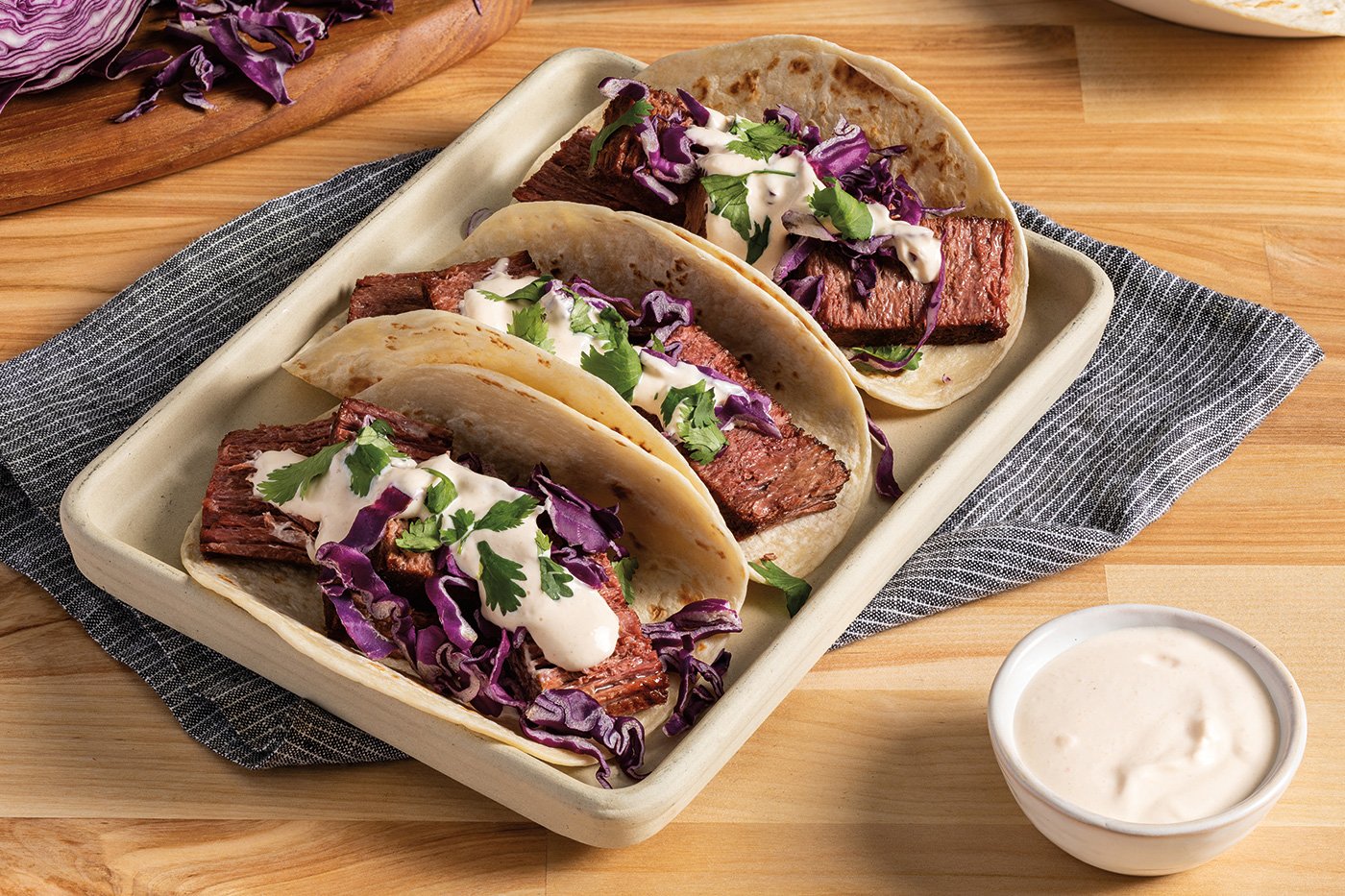 Chunk Korean BBQ Beef Tacos