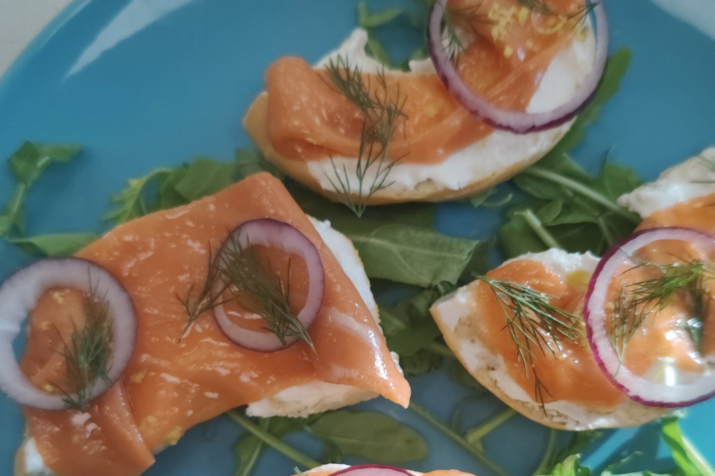 SimpliiGood 100% plant-based smoked salmon analogue by AlgaeCore Technologies.