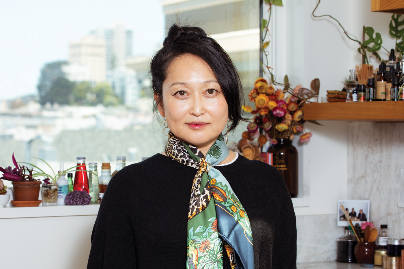 Food Ethnographer June Jo Lee in her home