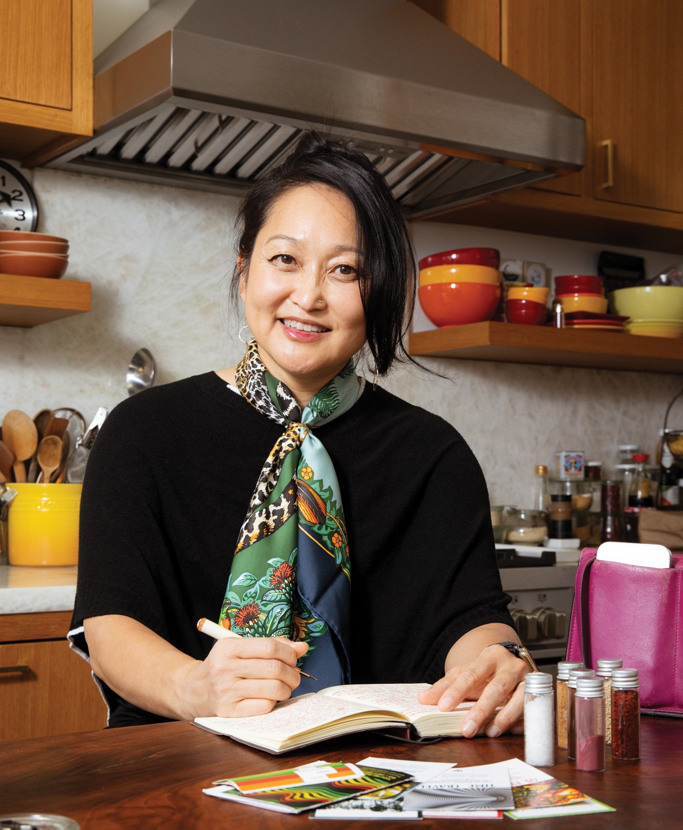 Food Ethnographer June Jo Lee in her home