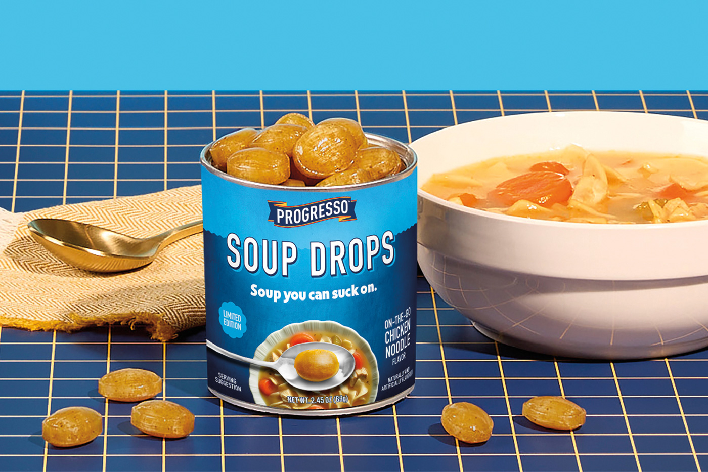 limited-edition Progresso Soup Drops