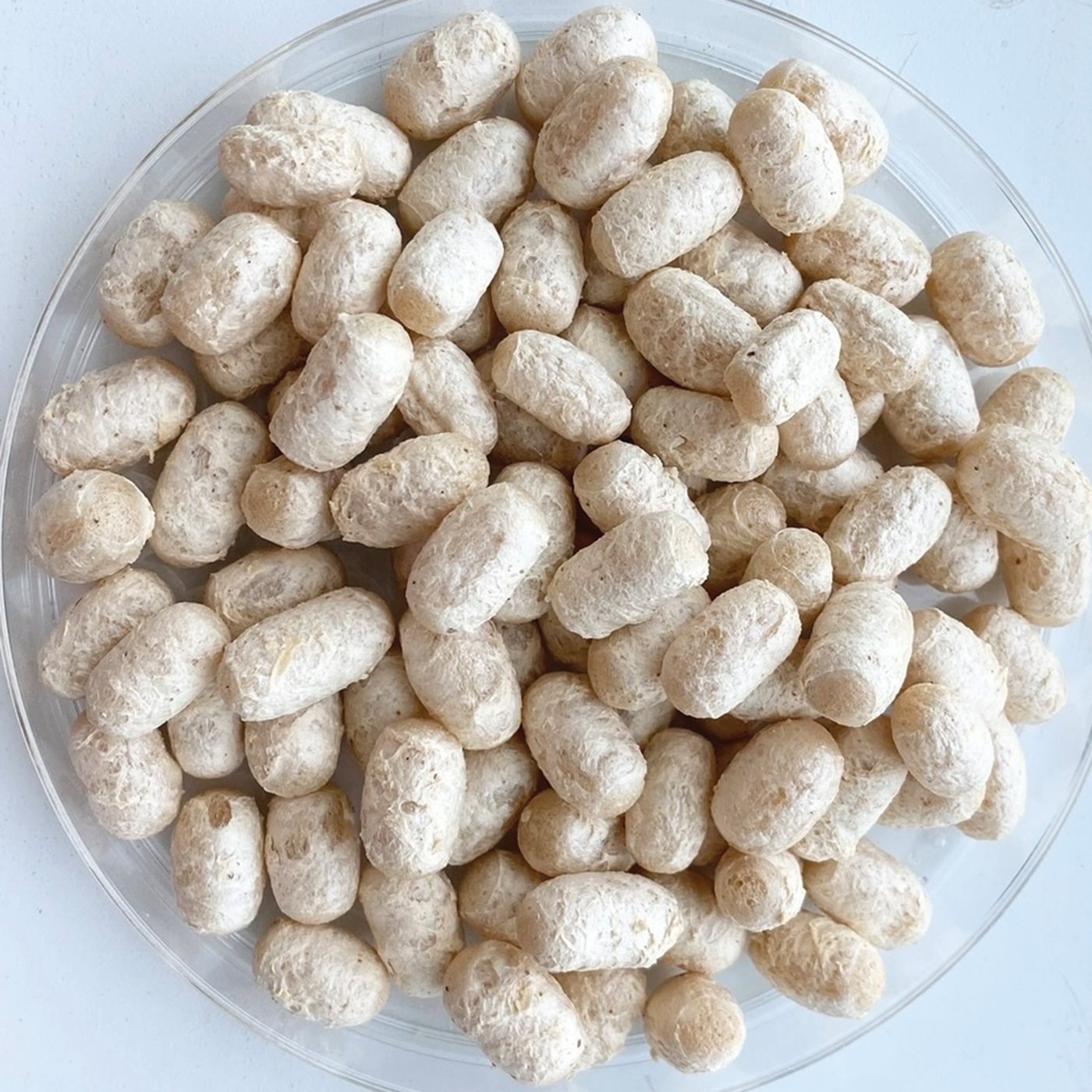 Easy-to-swallow puffs offer a food solution for those suffering from dysphagia.