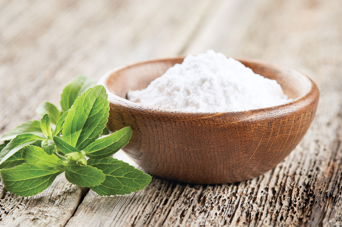 Stevia in a bowl