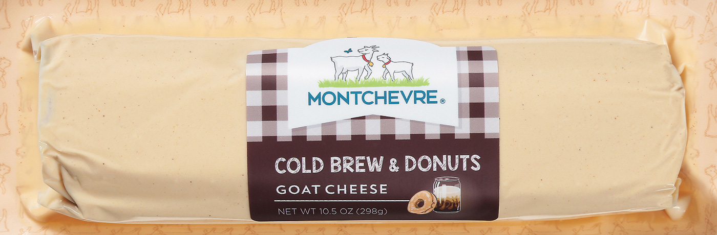 Montchevre Goat Cheese, Cold Brew & Donuts variety