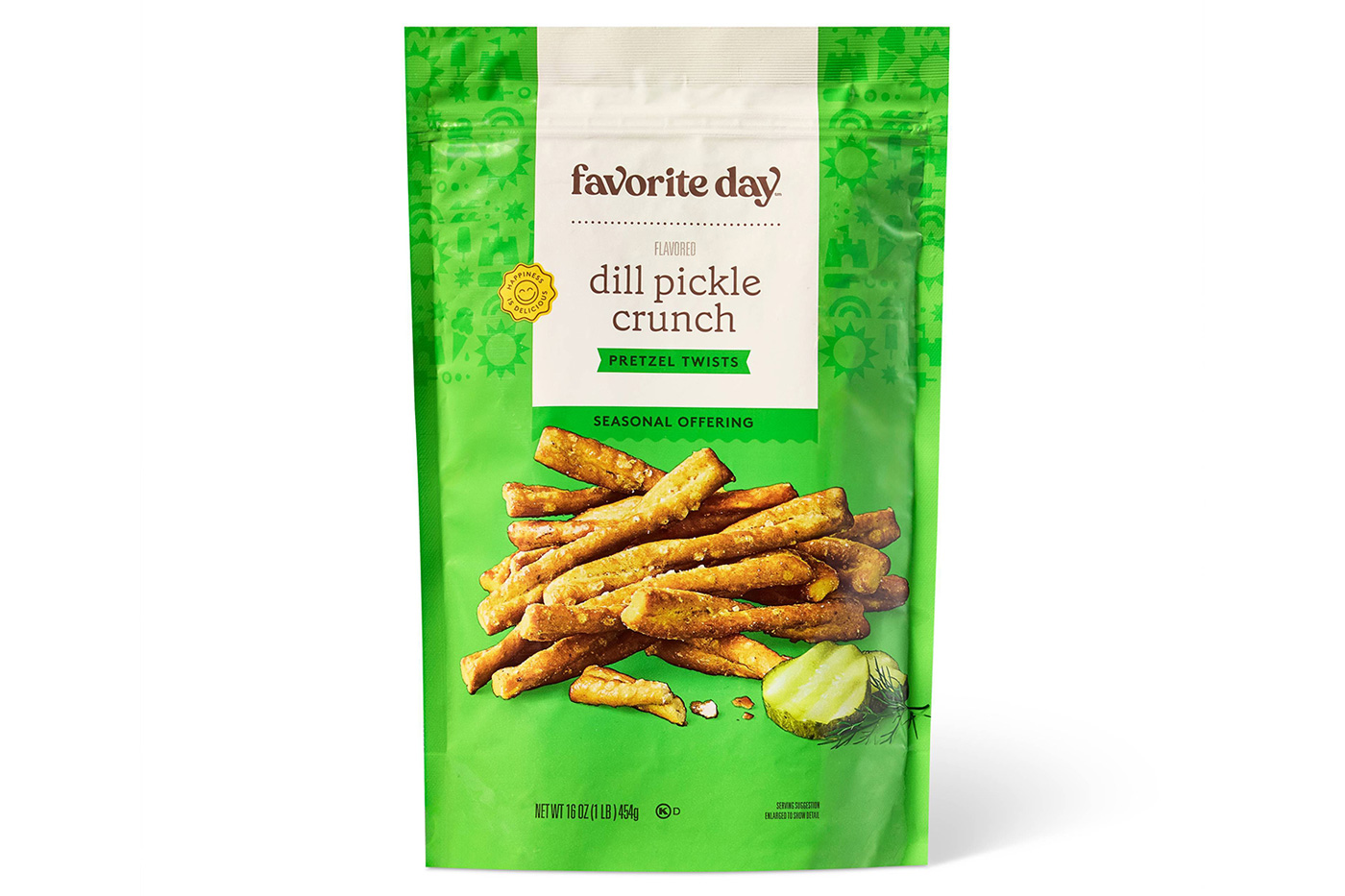 Target&rsquo;s Favorite Day private label Dill Pickle Pretzels