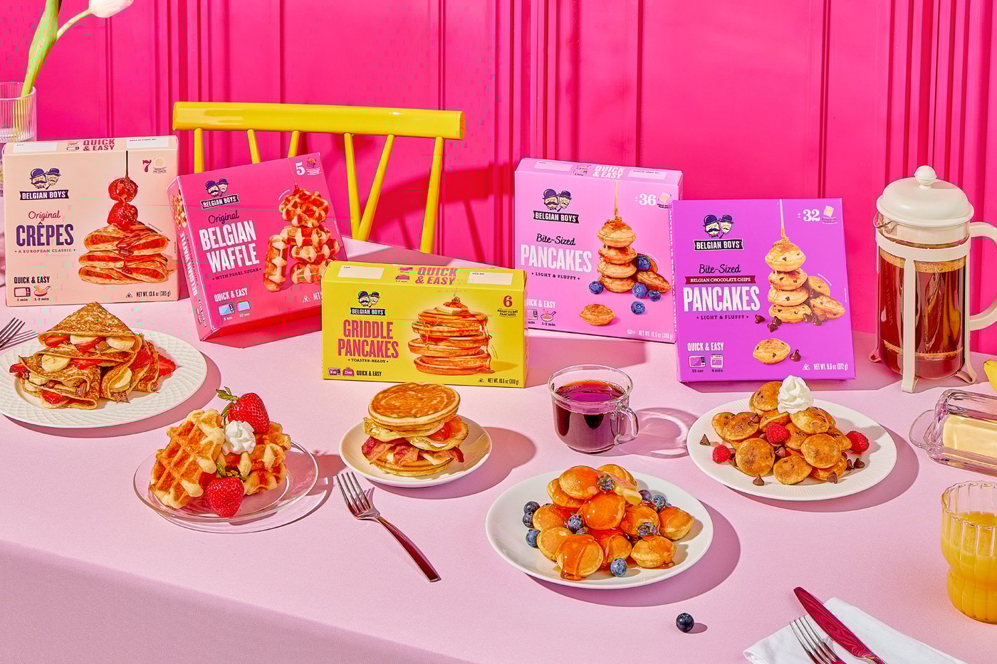 Belgian Boys pancakes, waffles, and crêpes