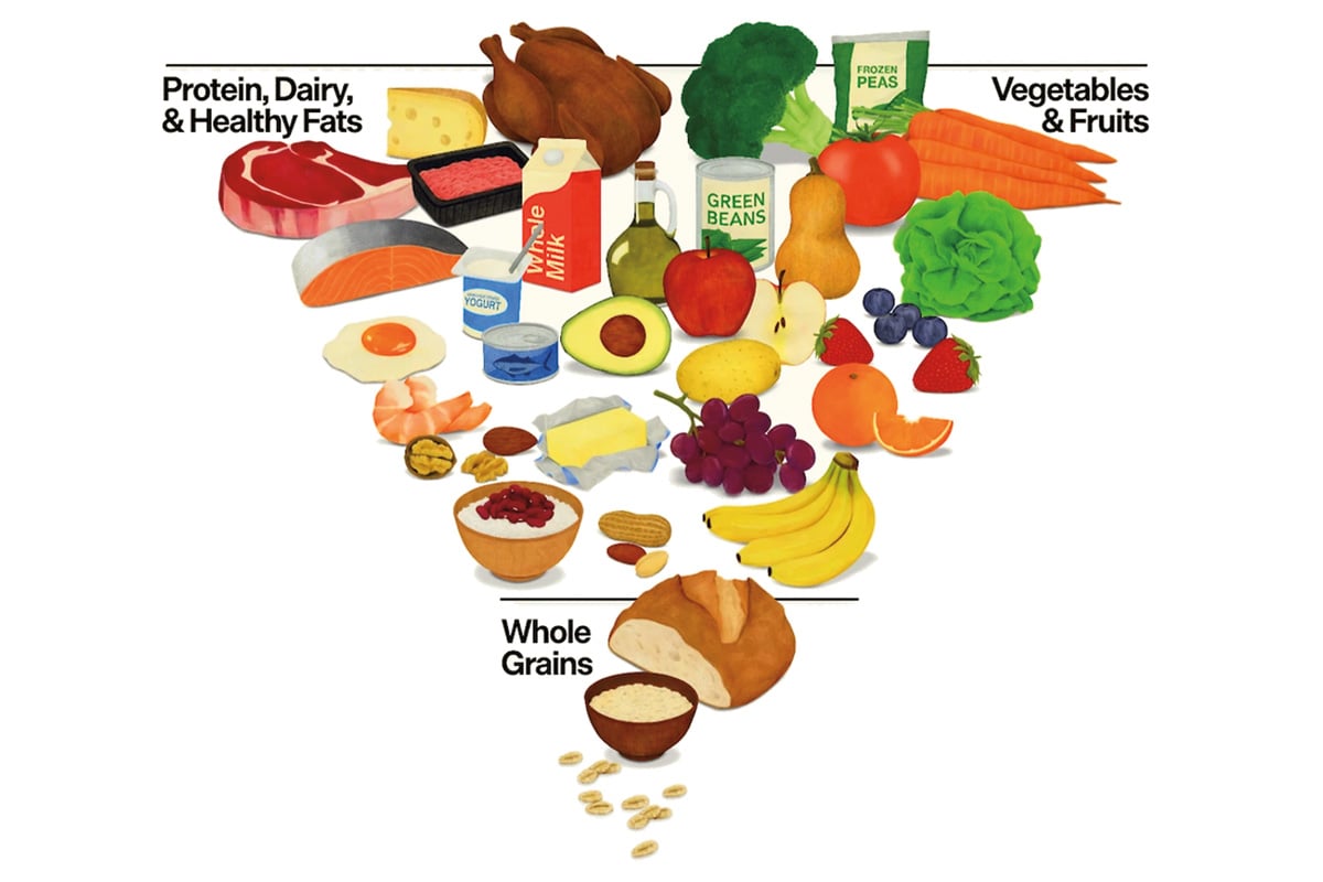 USDA Food Guide Pyramid, 2026.