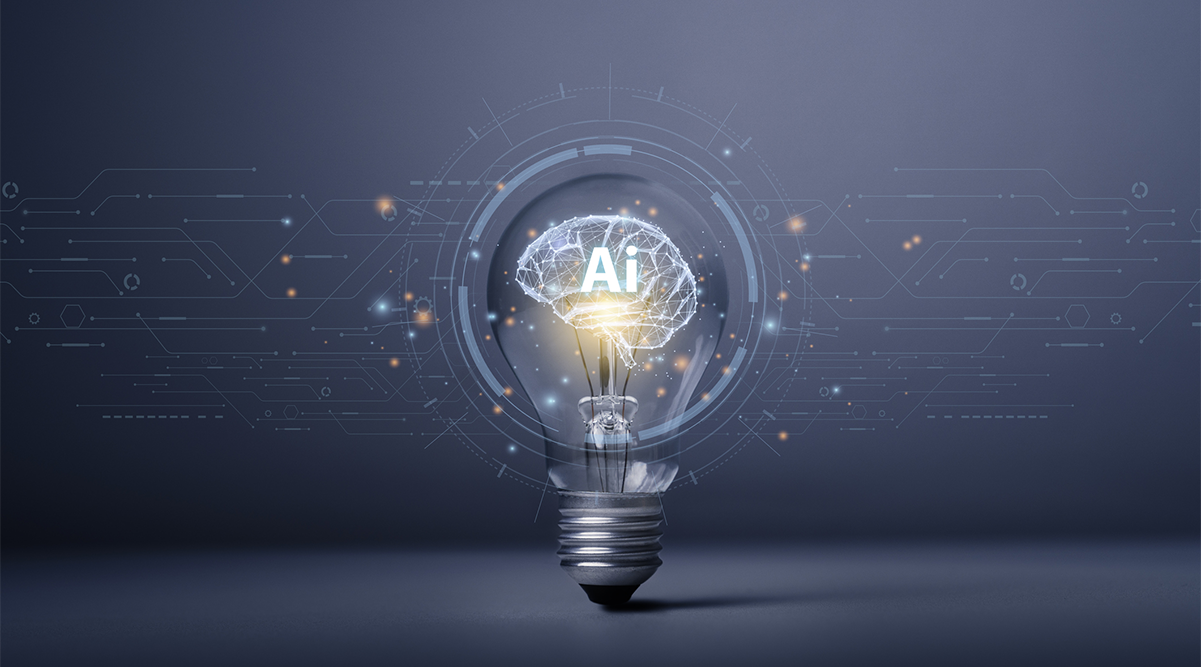 an AI lightbulb