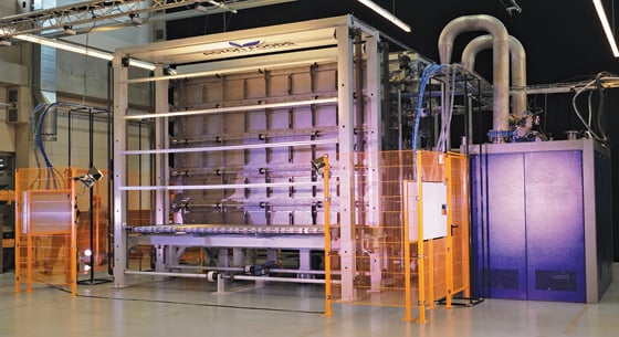 A continuous vacuum cooling system from Aston Foods