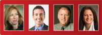 LuAnn Williams, Michael W. Smith, Jeff Hilton, and Barbara Katz (shown from left) will be among the Wellness 13 presenters.