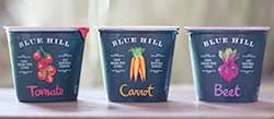 Vegetables can add subtle flavors to yogurt.