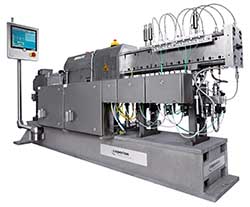 Coperion’s ZSK 43 MEGAvolume PLUS twin-screw extruder