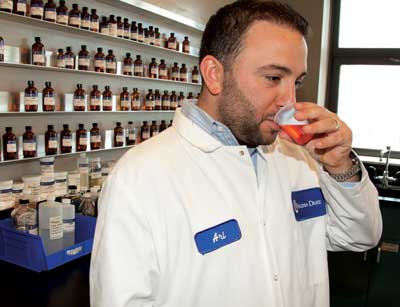 Lab worker
