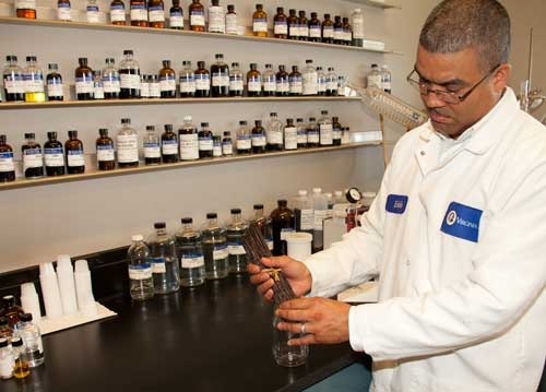 Technician in lab
