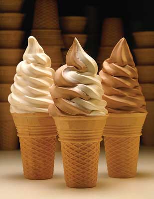Soft-serve ice cream