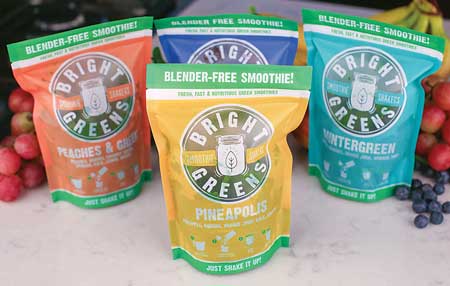Bright Greens Smoothie Shakers