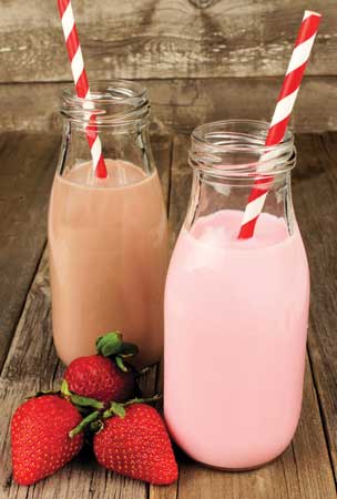 flavored milk 