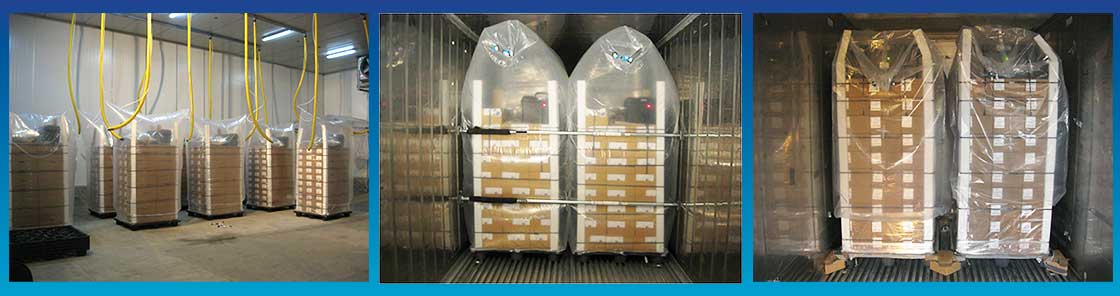 BluWrap’s technology in action. 