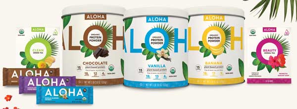  ALOHA brand products. 