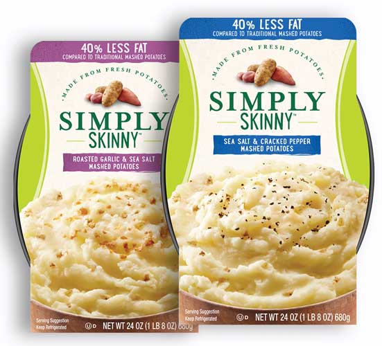 Simply Skinny mashed potatos