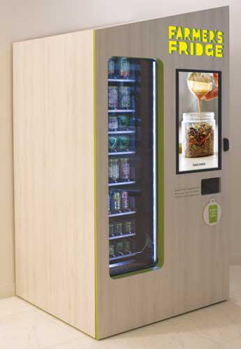 Farmer’s Fridge vending machine