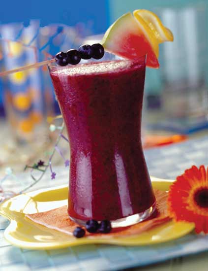 Blueberry juice