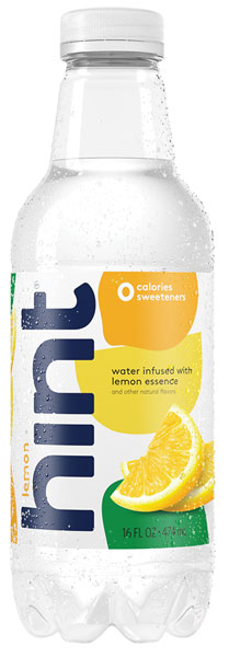 Hint flavored water