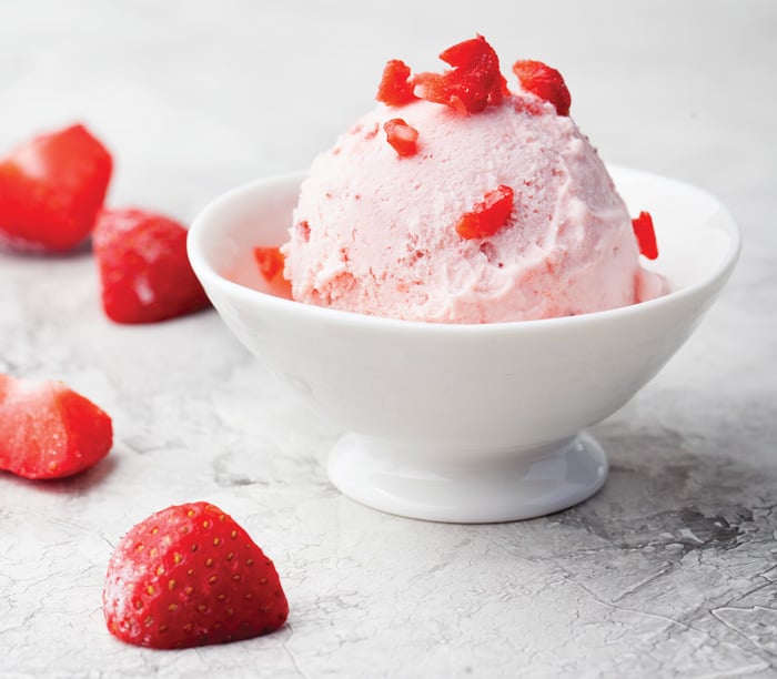  reduced-sugar ice cream