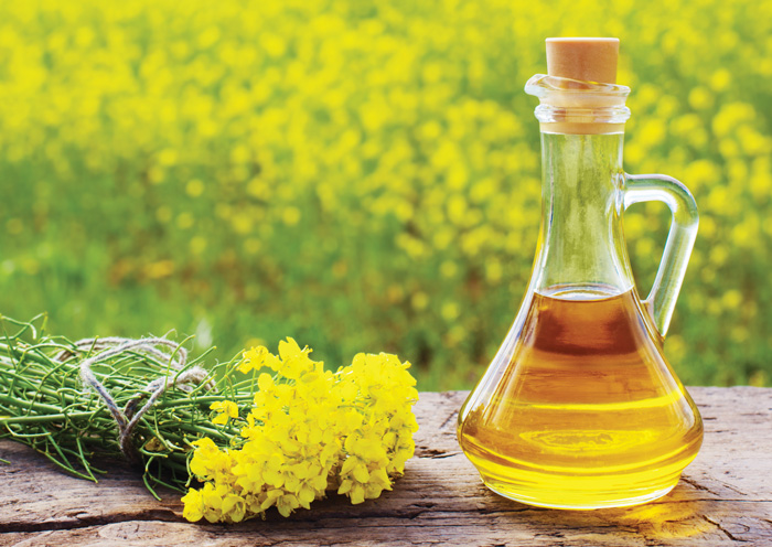 Decanter of oil
