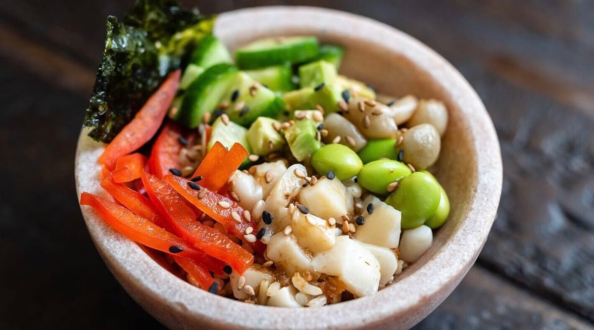 BlueNalu's Yellowtail Poke Bowl