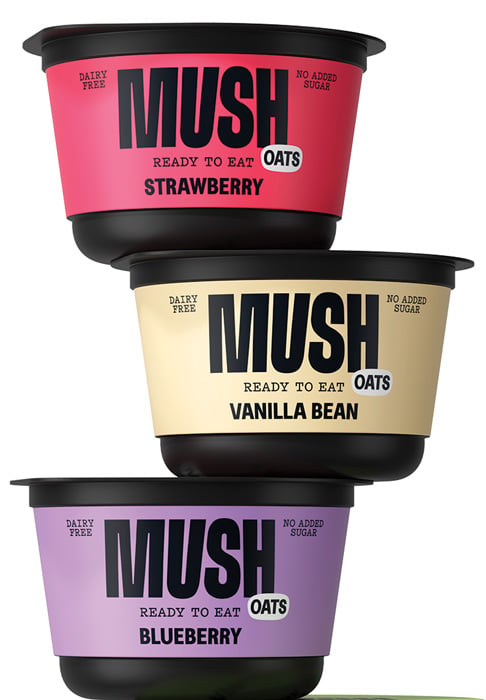 Mush ready-to-eat oats