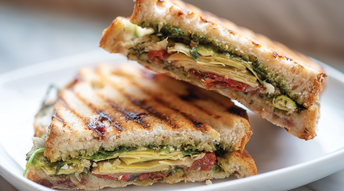 vegetarian sandwich
