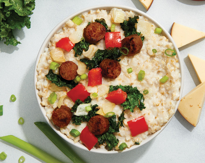 Mosaic oat bowls