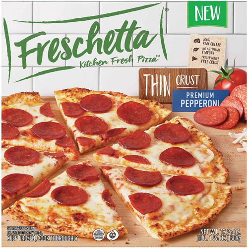 Freschetta pizza.
