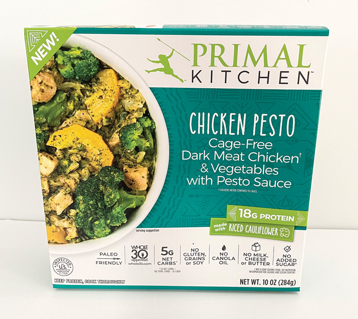 High-protein Primal Kitchen entrées