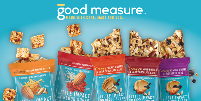 Good Measure bars and crisps