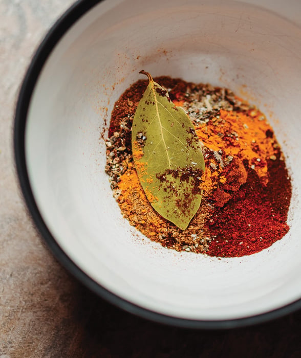 Bowl of spices