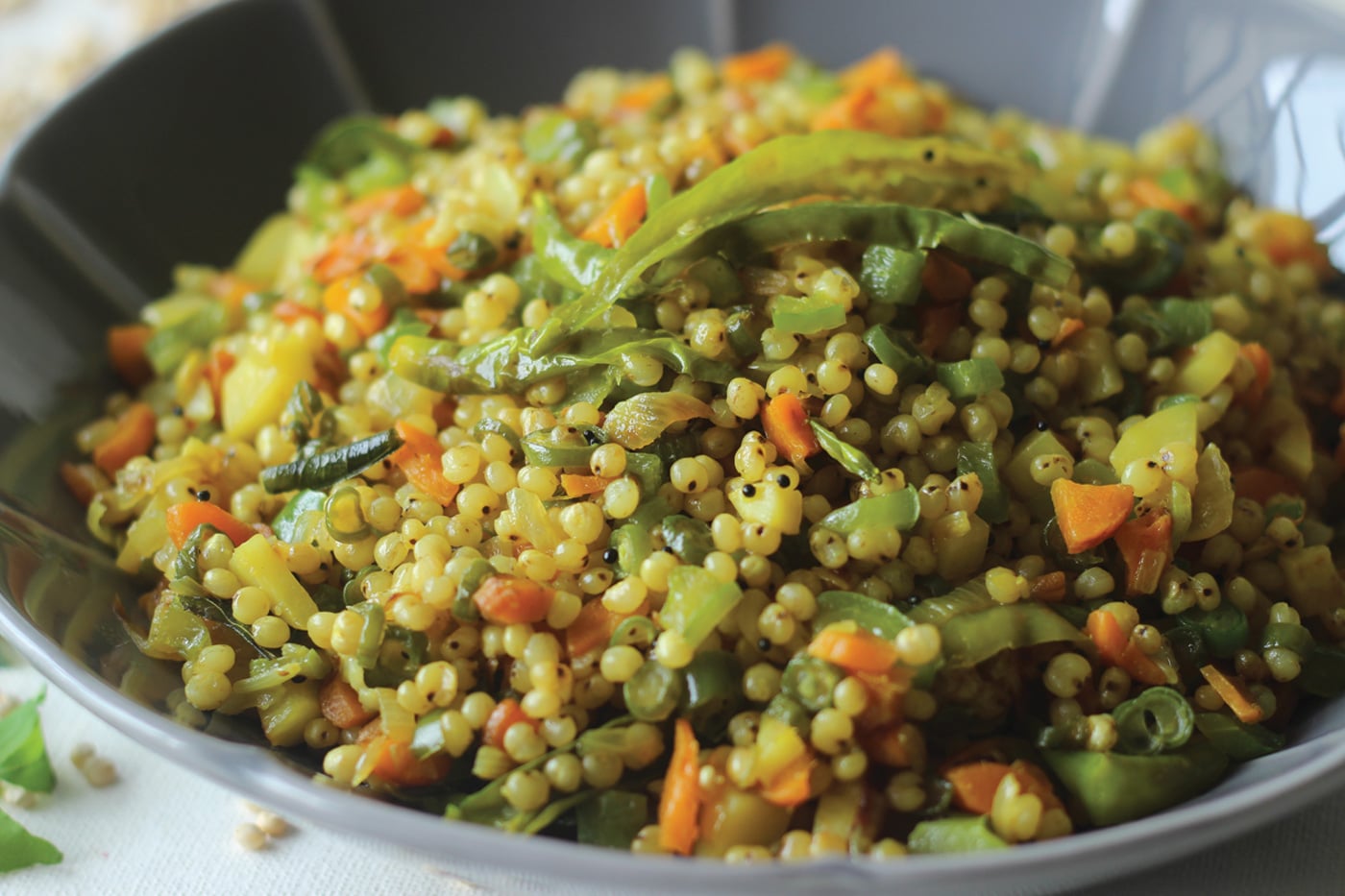 Sorghum upma