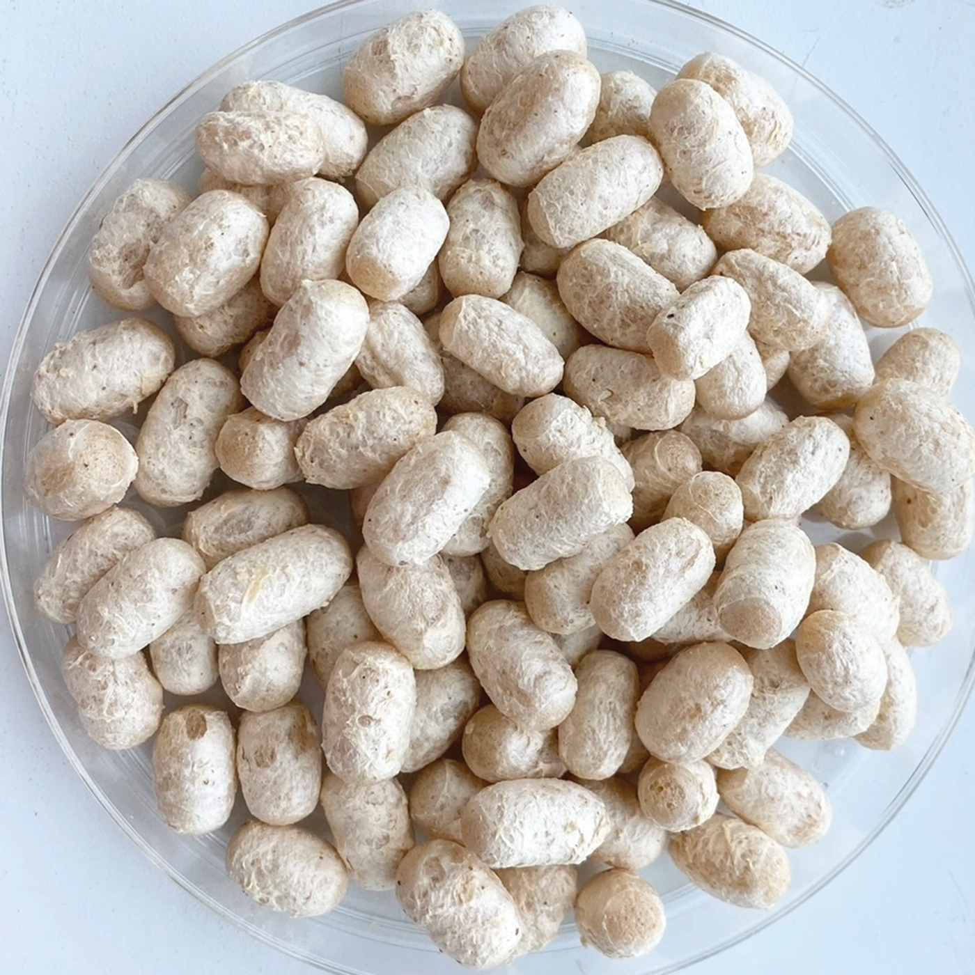 Easy-to-swallow puffs offer a food solution for those suffering from dysphagia.